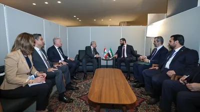 سلام والشرع يؤكدان ضرورة الانتهاء من مراجعة الاتفاقات بين لبنان وسورية