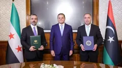 سورية تعيد فتح سفارتها في ليبيا بعد 14 عاماً على إغلاقها وتوقع اتفاقاً لتوسيع التعاون